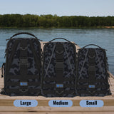 Reaction Tackle Fishing Tackle 2-in-1 Sling Bag/Backpack- 3 Sizes - Reaction Tackle