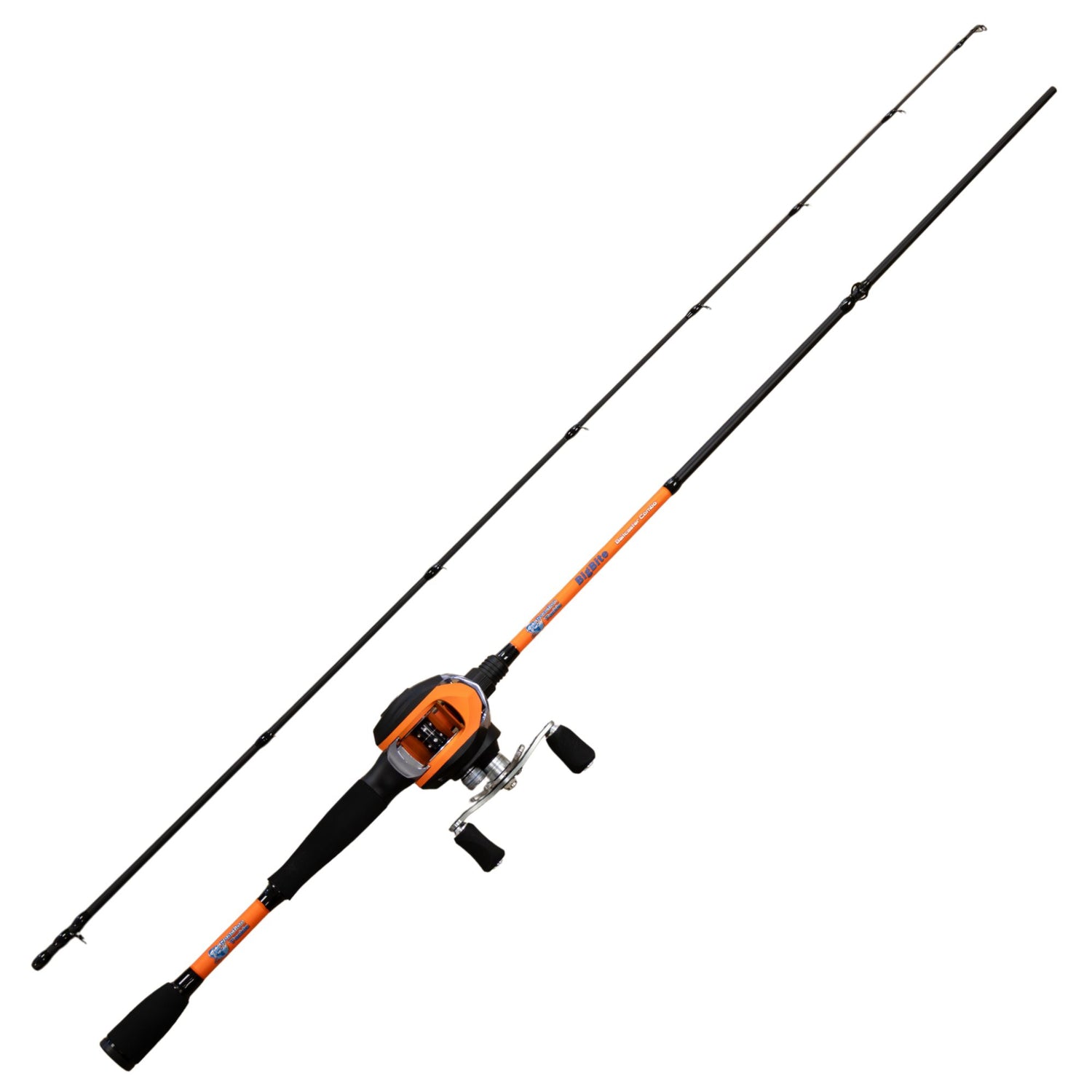 Reaction Tackle Fishing Rod and Baitcasting Reel Combo