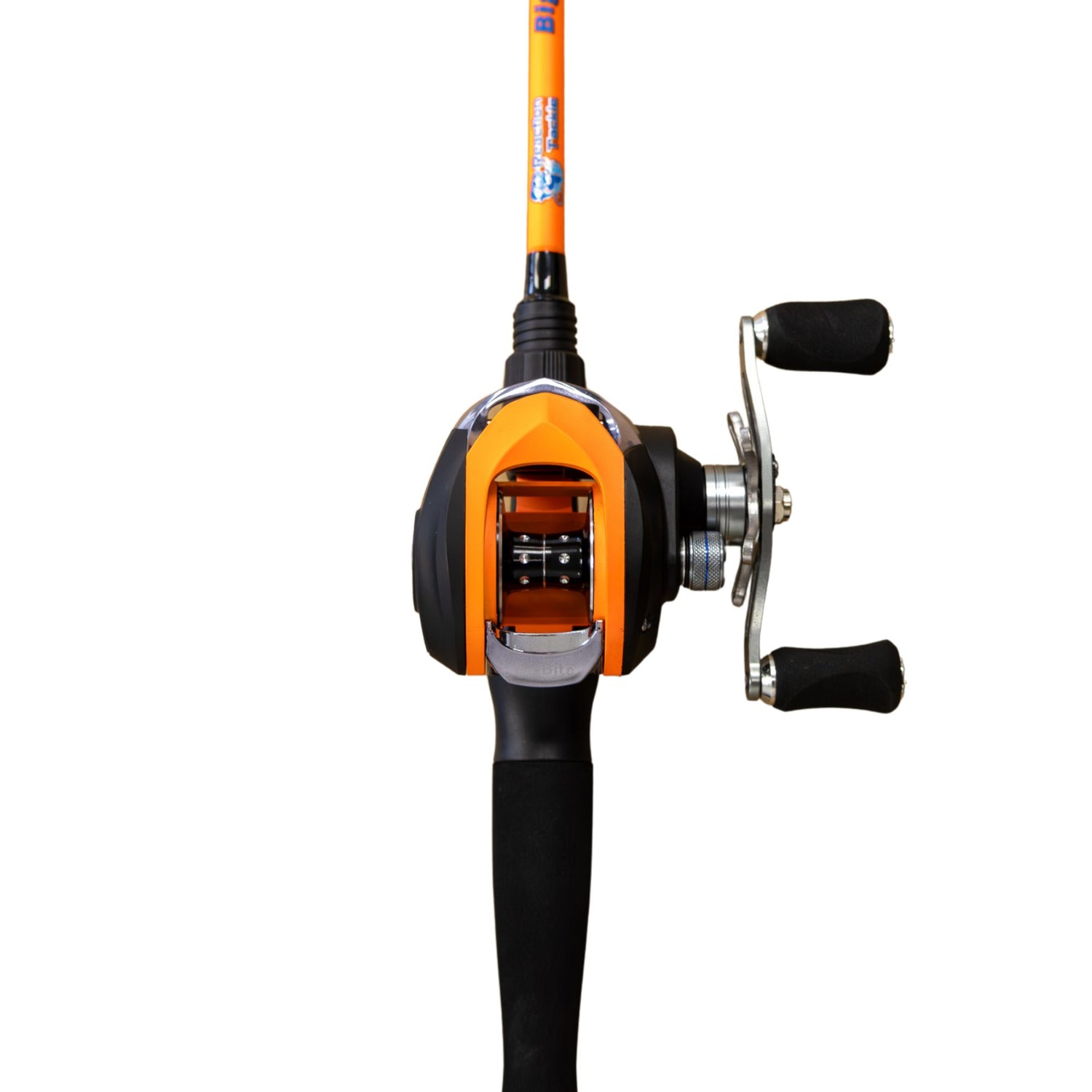 Reaction Tackle Fishing Rod and Baitcasting Reel Combo - Big Bite Reaction Tackle Fishing Rod and Baitcasting Reel Combo - Big Bite