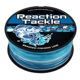 Reaction Tackle Braided Fishing Line - Blue Camo - Reaction Tackle