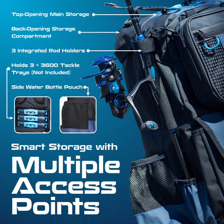 Reaction Tackle Fishing Tackle Backpack with Detachable Bait - image 16