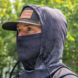 Reaction Tackle SPF UPF 50+ Long Sleeve/Hood/Gaiter Fishing Shirt - Reaction Tackle