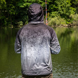 Reaction Tackle SPF UPF 50+ Long Sleeve/Hood/Gaiter Fishing Shirt - Reaction Tackle