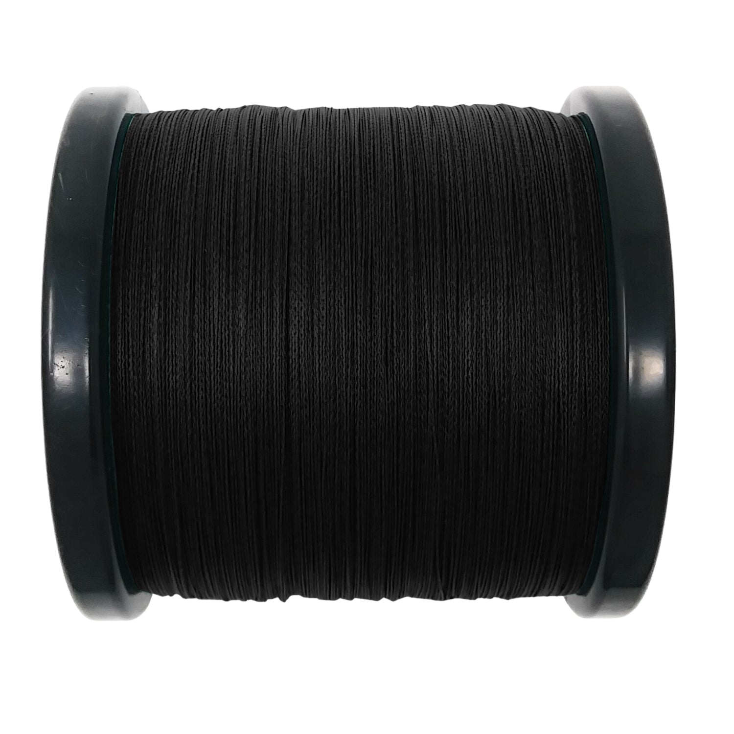 black braided nylon fishing line Reaction Tackle Braided Fishing Line - NO FADE Black