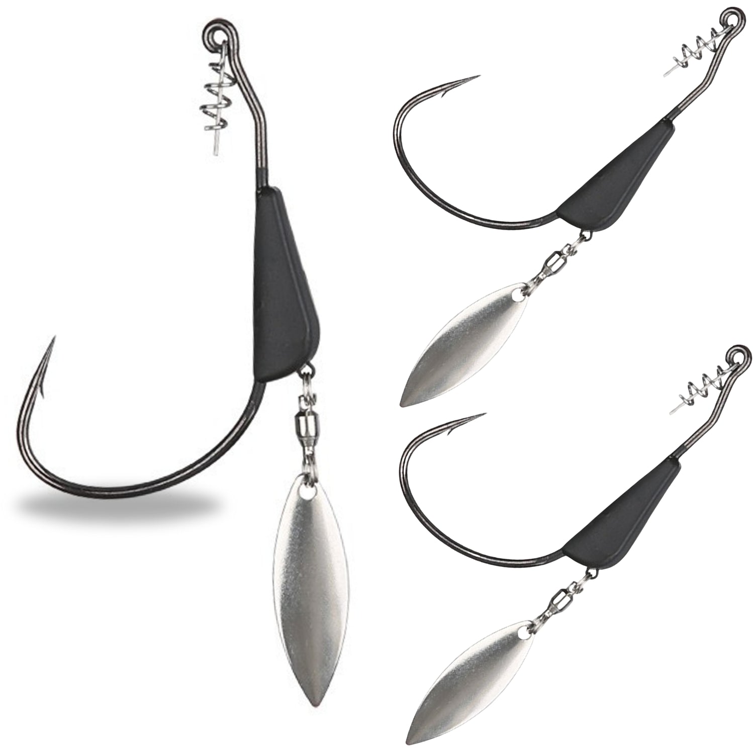 blade runner swimbait insert weighted hook Z-Man ZWG Hook Dogfish Tackle & Marine VMC Heavy Duty Weighted Willow