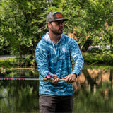 Reaction Tackle SPF UPF 50+ Long Sleeve Hooded Fishing Shirt - Reaction Tackle
