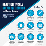 Reaction Tackle Clear Bait Binder and Tackle Storage - New - Reaction Tackle