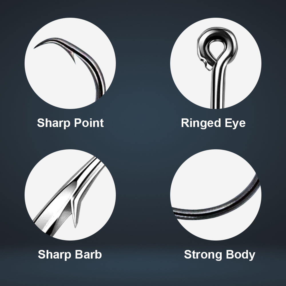 Reaction Tackle Premium Circle Hooks-25 Pack - Reaction Tackle