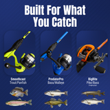 Reaction Tackle Fishing Rod and Baitcasting Reel Combo - Big Bite - NEW - Reaction Tackle