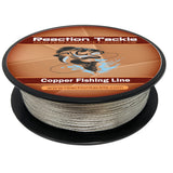 Reaction Tackle Copper Fishing Line - Trolling Wire - Tin Coated - Reaction Tackle