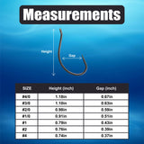 Reaction Tackle Drop Shot Hooks- Pack of 50 - Reaction Tackle