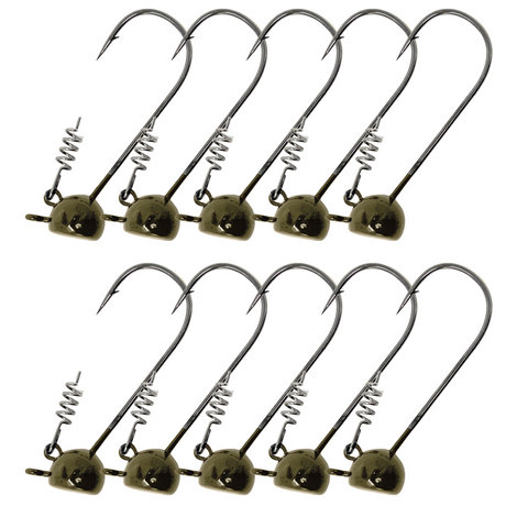 Reaction Tackle Stand-Up Shaky Head Jigs (10 pack) - Reaction Tackle