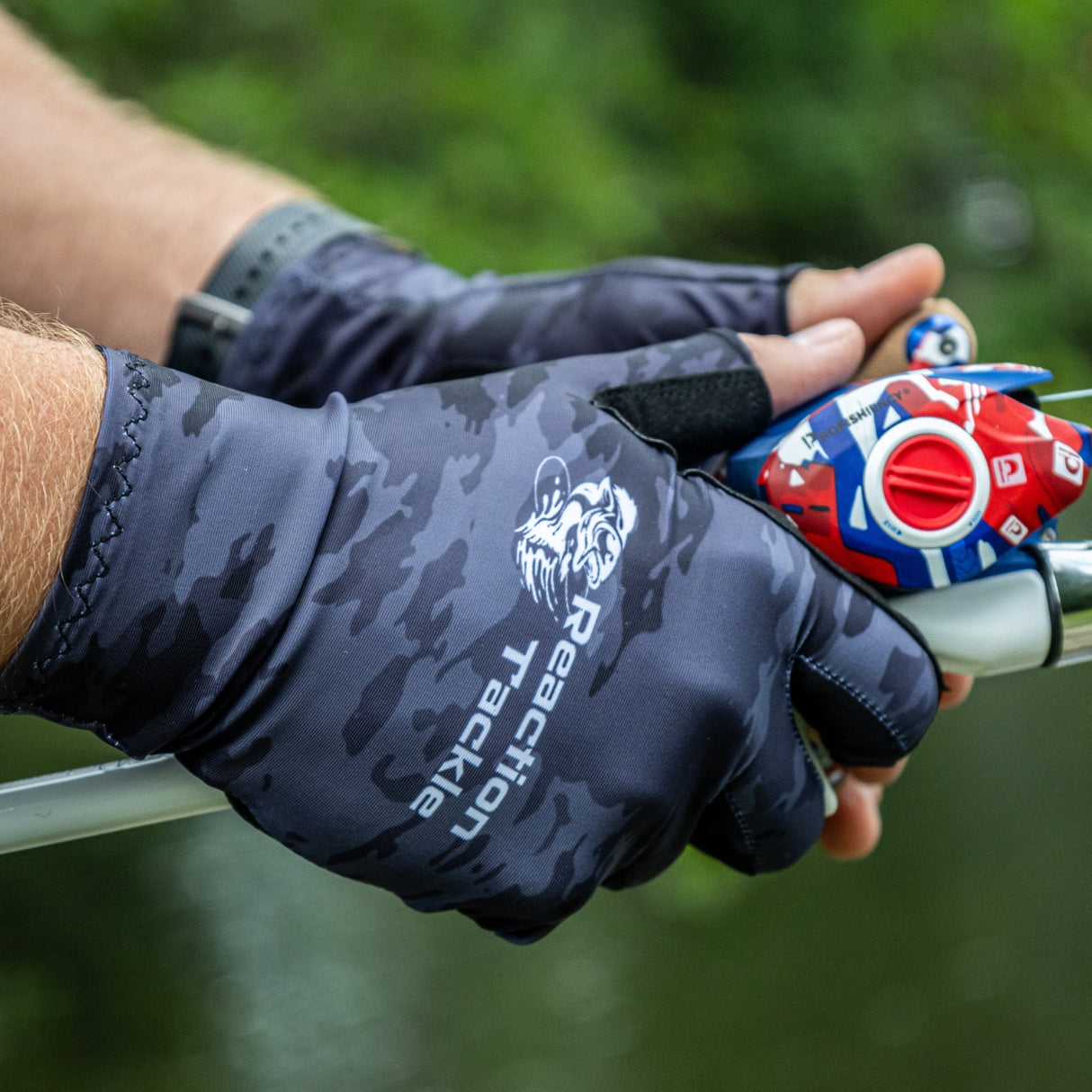 Reaction Tackle UV Fishing Gloves UPF 50+ - Reaction Tackle