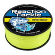 Reaction Tackle Braided Fishing Line - Hi-Vis Yellow - Reaction Tackle