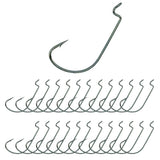 Anzuelos Reaction Tackle Offset EWG Worm Hooks (paquete de 25)