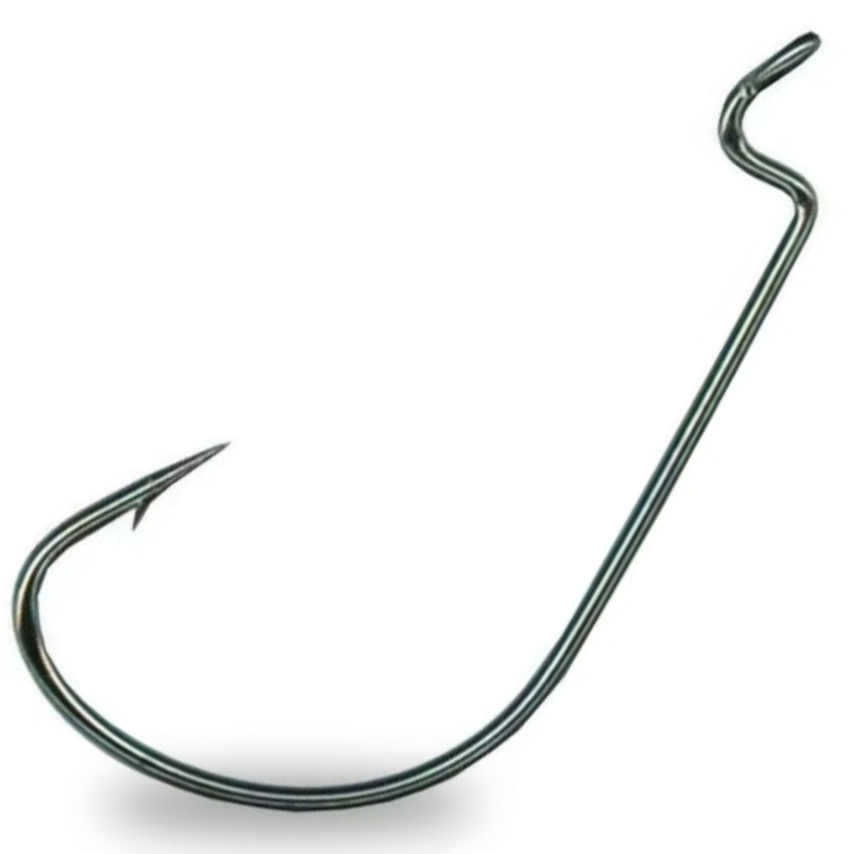 Anzuelos Reaction Tackle Offset EWG Worm Hooks (paquete de 25)
