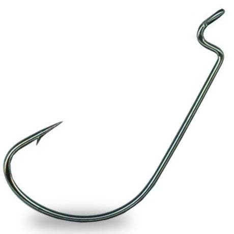 Anzuelos Reaction Tackle Offset EWG Worm Hooks (paquete de 25)