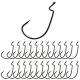 Anzuelos Reaction Tackle Offset EWG Worm Hooks (paquete de 25)