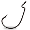 Reaction Tackle Offset EWG Worm Hooks (25-Pack)