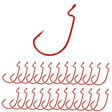 Anzuelos Reaction Tackle Offset EWG Worm Hooks (paquete de 25)