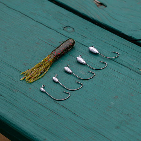 Reaction Tackle Lead Tube Jig Heads-10-Pack - Reaction Tackle