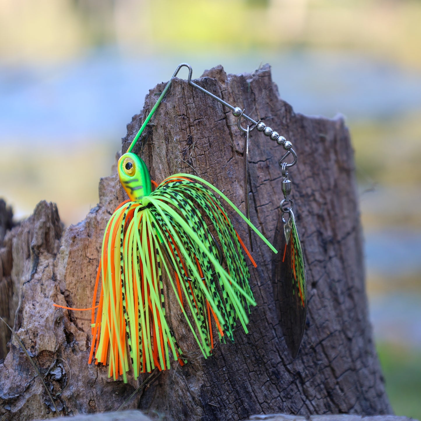 Reaction Tackle Spinnerbaits – 3-Pack, Double Willow, Ideal for Bass, Pike, and More! - Reaction Tackle