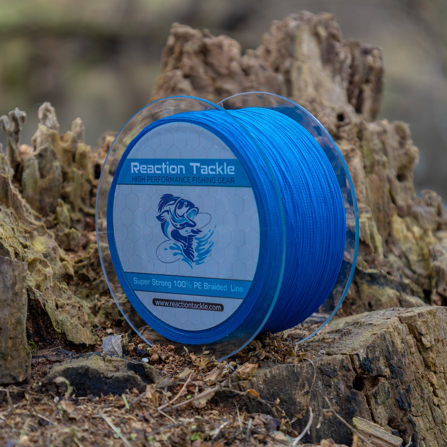 Reaction Tackle Braided Fishing Line - Dark Blue - Reaction Tackle