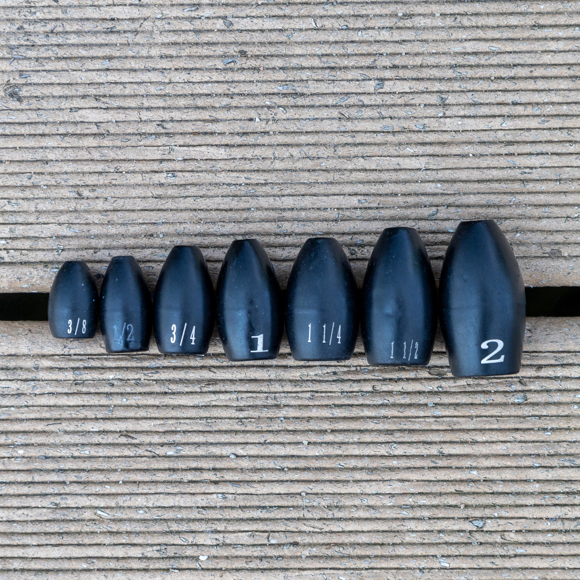 Reaction Tackle Tungsten Flipping Weights Reaction Tackle