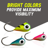 Reaction Tackle Ice Fishing Jigs-NEW sizes available! - Reaction Tackle