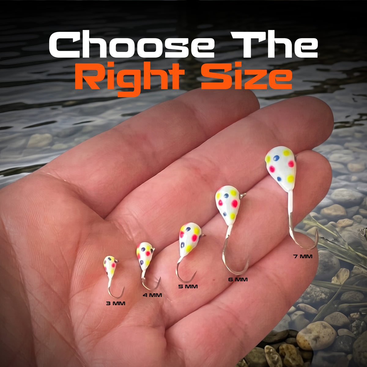Jigs para pesca en hielo Reaction Tackle
