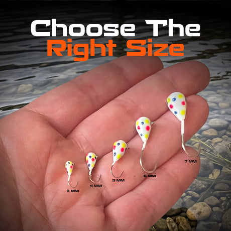 Jigs para pesca en hielo Reaction Tackle