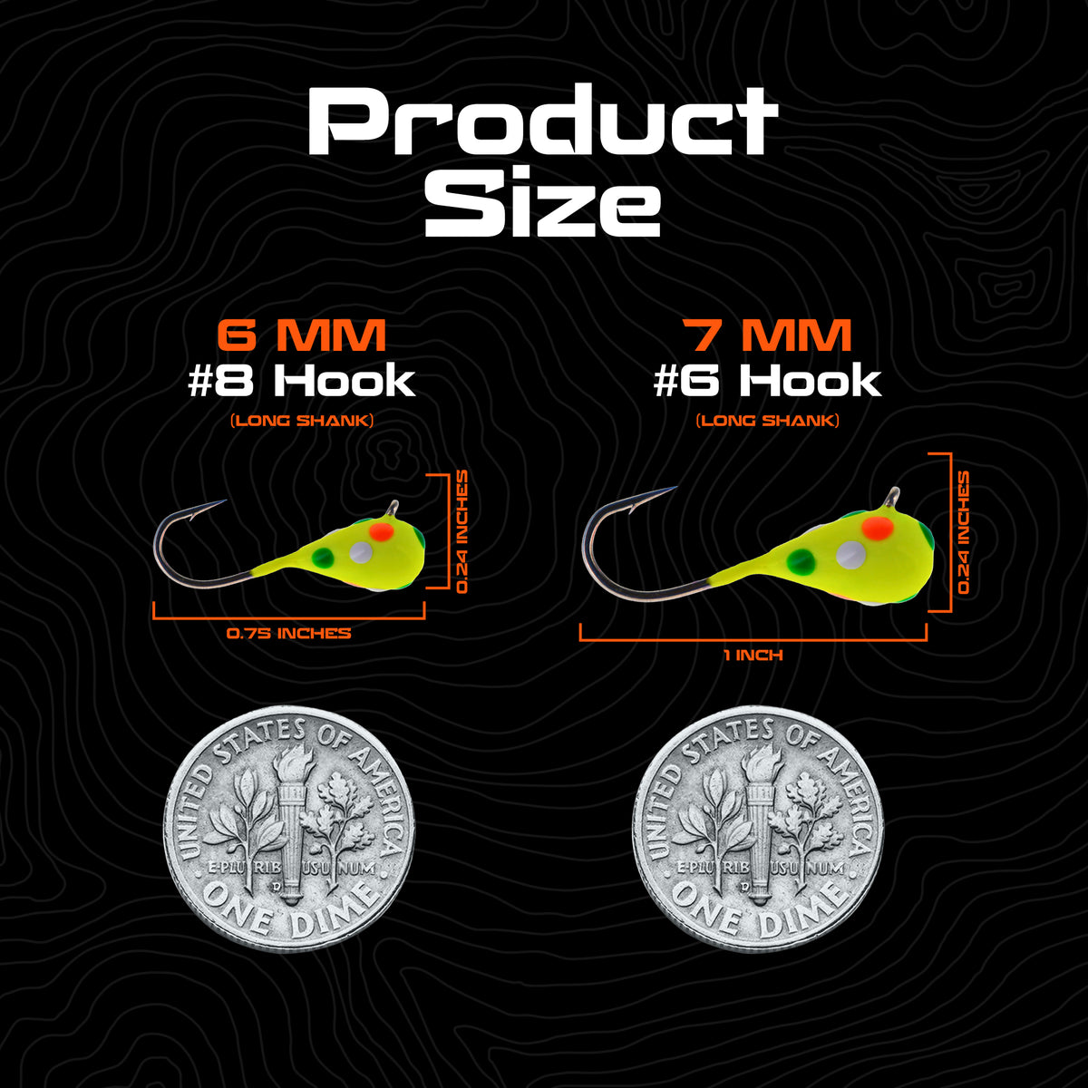 Jigs para pesca en hielo Reaction Tackle