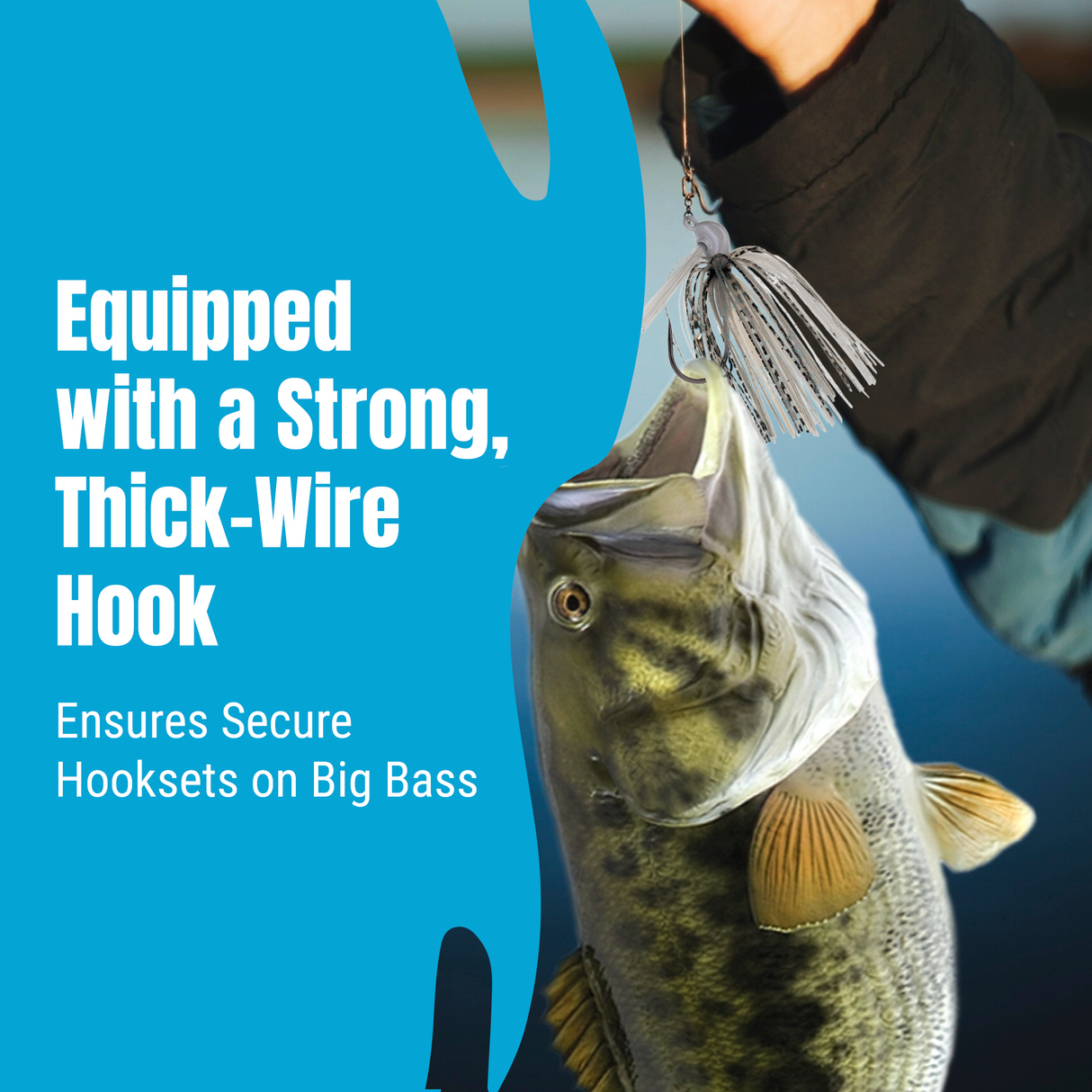 Reaction Tackle Lead Flipping Jigs- 3-PACK - New - Reaction Tackle