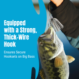 Reaction Tackle Lead Flipping Jigs- 3-PACK - New - Reaction Tackle