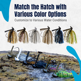 Reaction Tackle Lead Flipping Jigs- 3-PACK - New - Reaction Tackle