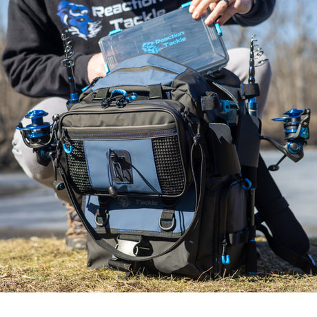 Reaction Tackle Fishing Tackle Backpack with Detachable Bait - image 12