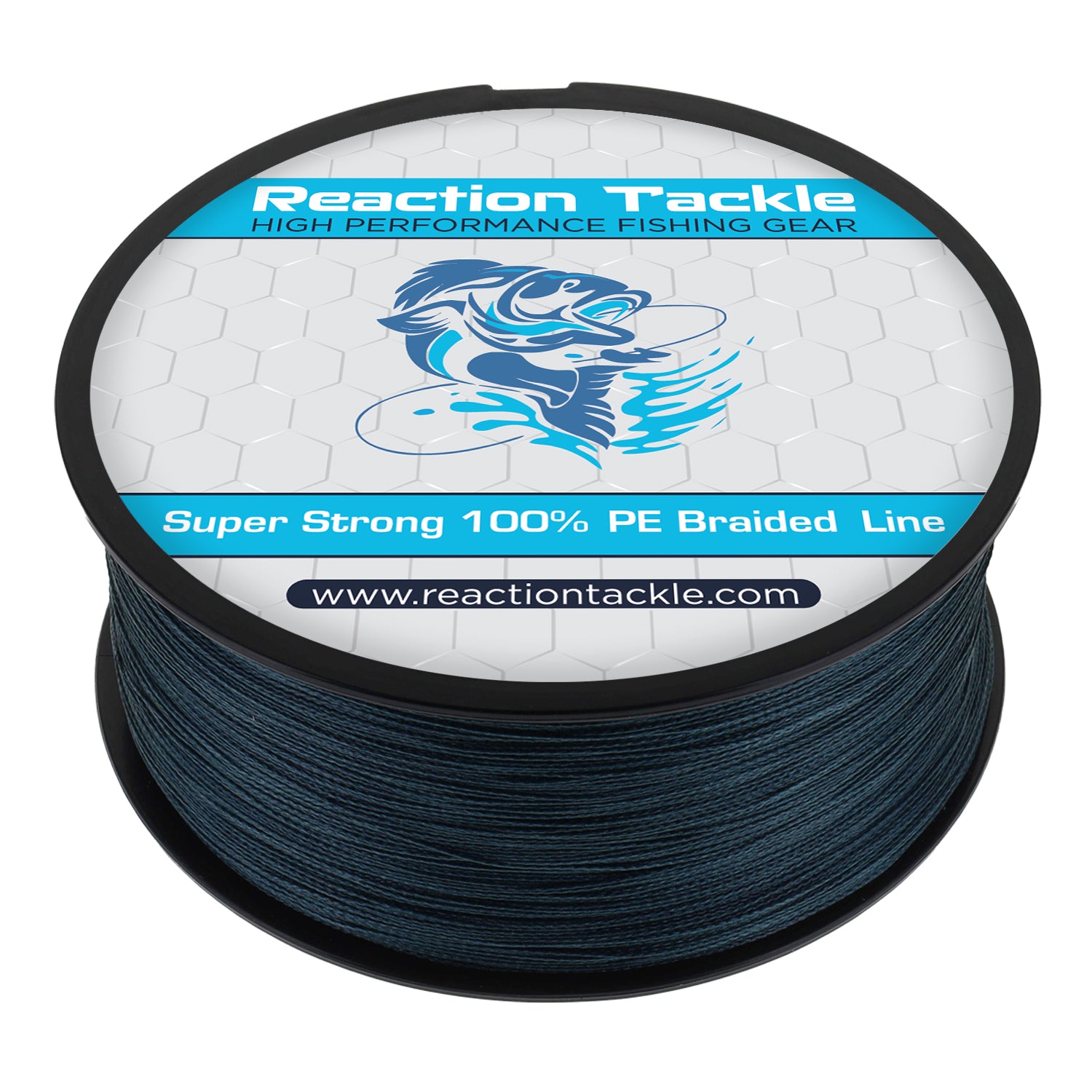 Reaction Tackle Braided Fishing Line - Low-Vis Gray - Reaction Tackle