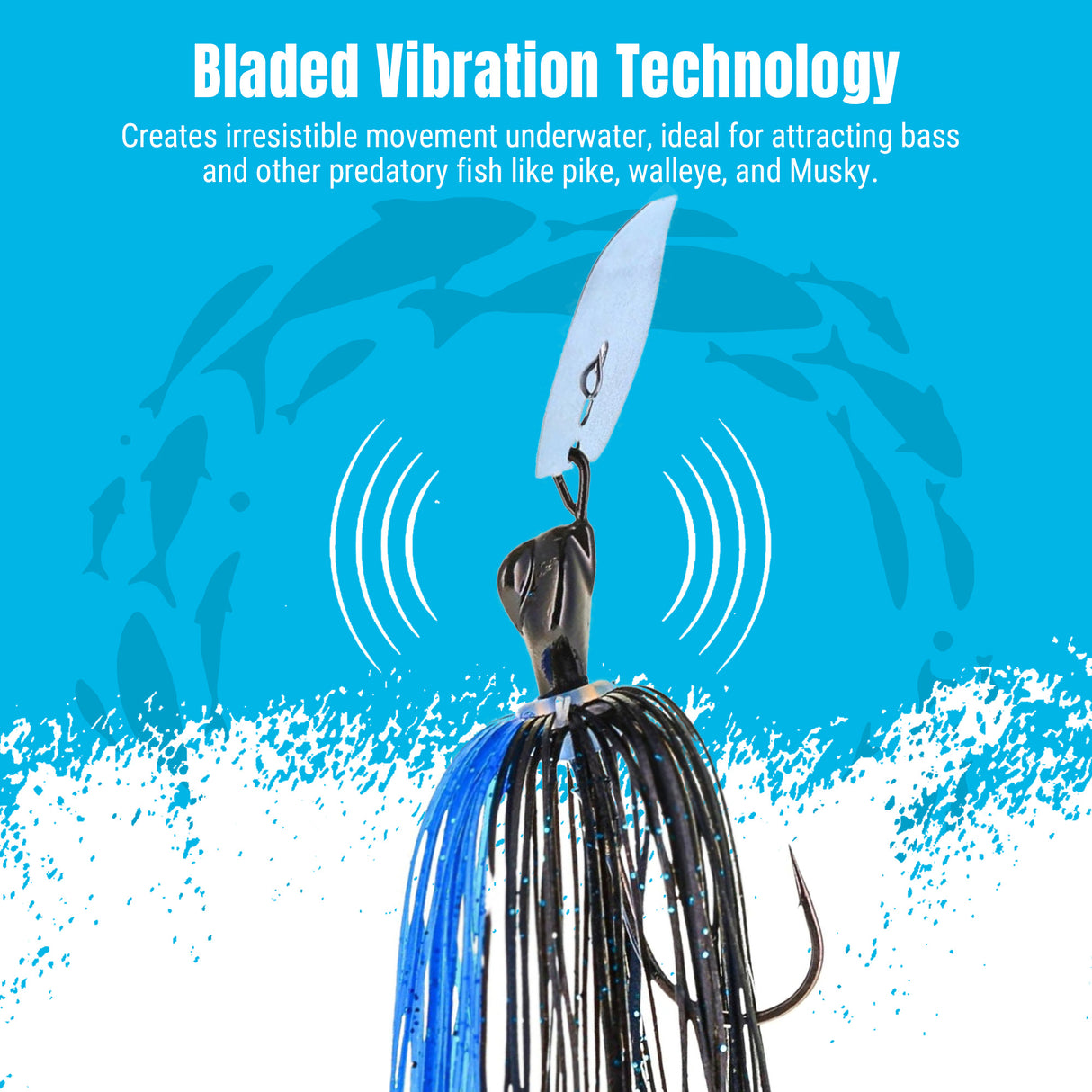 Reaction Tackle Lead Breaker Jigs- 3-Pack; Durable Fishing Jigs for Freshwater & Saltwater - New - Reaction Tackle