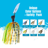 Reaction Tackle Lead Breaker Jigs- 3-Pack; Durable Fishing Jigs for Freshwater & Saltwater - New - Reaction Tackle