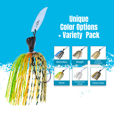 Reaction Tackle Lead Breaker Jigs- 3-Pack; Durable Fishing Jigs for Freshwater & Saltwater - New - Reaction Tackle