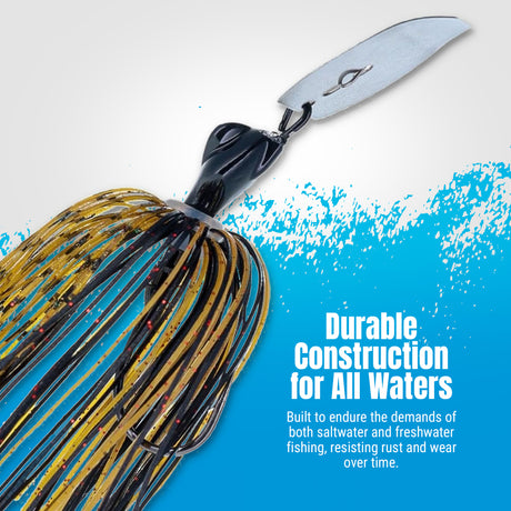 Reaction Tackle Lead Breaker Jigs- 3-Pack; Durable Fishing Jigs for Freshwater & Saltwater - New - Reaction Tackle