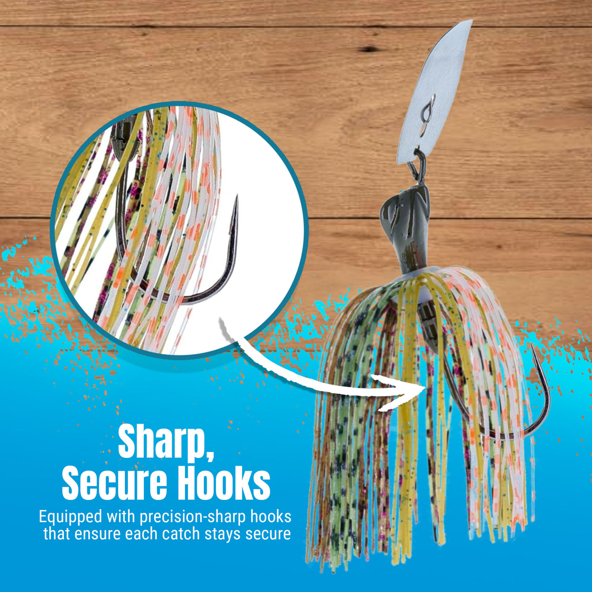 Reaction Tackle Lead Breaker Jigs- 3-Pack; Durable Fishing Jigs for Freshwater & Saltwater - New - Reaction Tackle