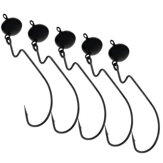 Reaction Tackle Lead Swing Football Jigs- 5-PACK - Reaction Tackle