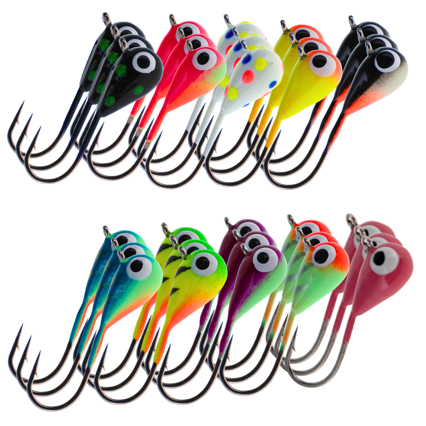 Reaction Tackle Ice Fishing Jigs-NEW sizes available!