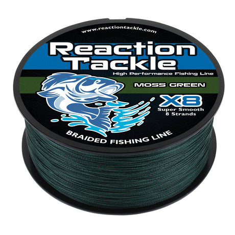 Reaction Tackle 8-Strand Premium Braided Line — 14 Colors