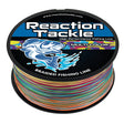 Reaction Tackle Braided Fishing Line - Multi-Color - Reaction Tackle