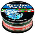 Reaction Tackle 4X Never Fade Braided Fishing Line – color and spool option 14