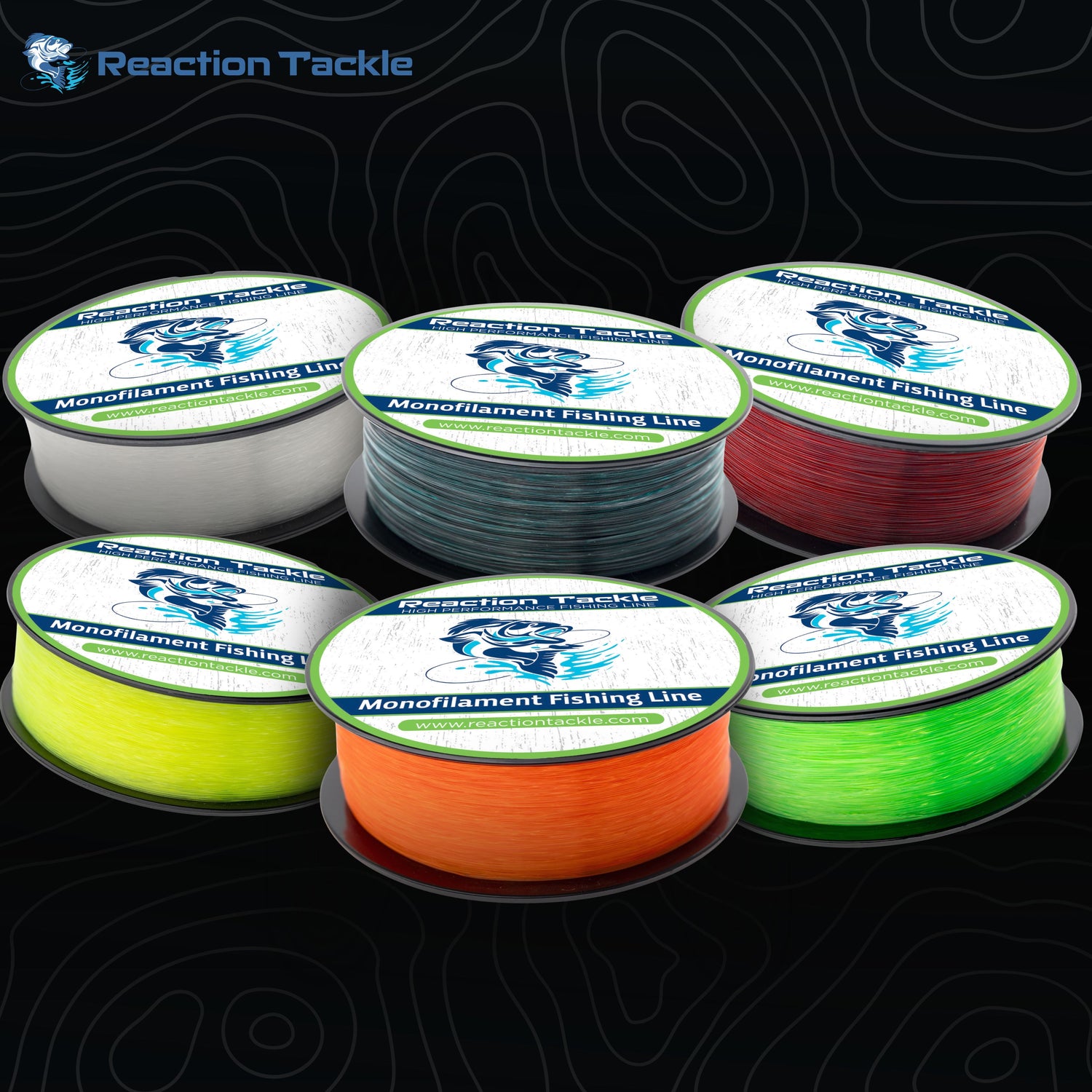 10pound test mono fishing line Reaction Tackle Monofilament Fishing Line