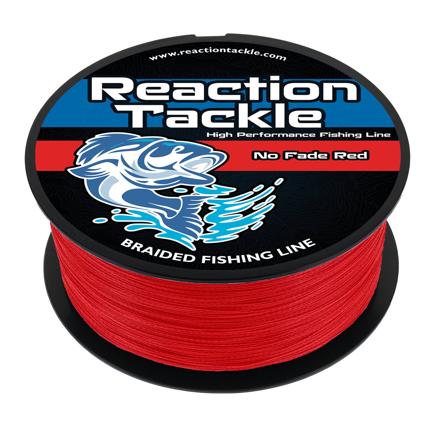 Reaction Tackle 4X Braided Fishing Line – 26 Colors, 6–100 lb, 150–1500 yds