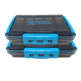 Reaction Tackle Waterproof Tackle Trays - 100% Secure with 3 Clips - Reaction Tackle